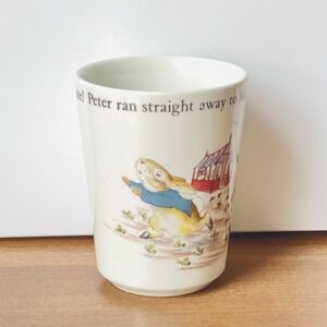Vintage‎ Wedgwood Beatrix Potter Peter Rabbit Porcelain Mug Cup  England